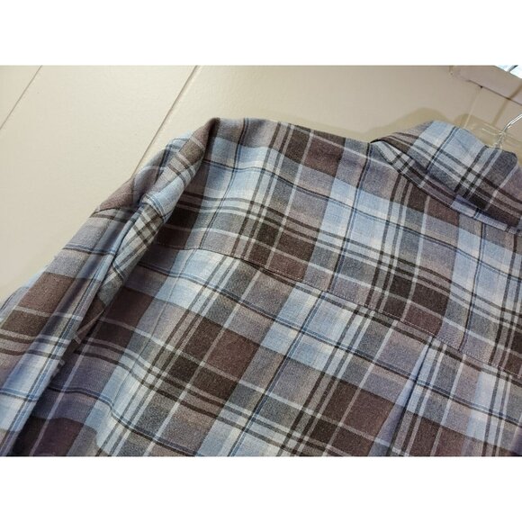 Brooks Brothers Madison Men's Large Plaid Long Sleeve Button Down Shirt - Picture 6 of 6